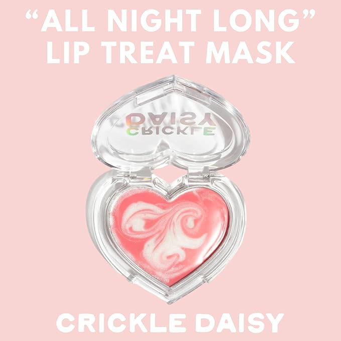 All Night Long Lip Treat Mask - Overnight Hydrating Lip Mask with Avocado, Olive & Coconut Oil - Deep Moisture for Dry, Chapped Lips - Vitamin Rich, Wake Up with Soft, Smooth Lips, 20ml