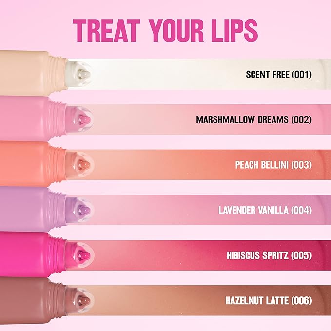 Revlon Glimmer Lip Treat Balm + Mask™, Overnight Peptide Lip Treatment, Hydrating, 006 Hazelnut Latte, 0.4 fl oz