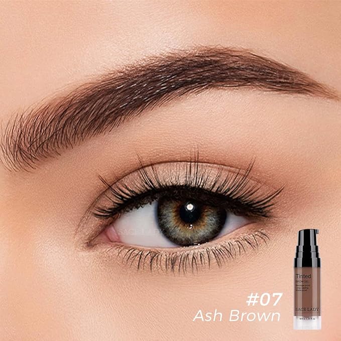 SACE LADY 3D Eyebrow Gel Long Lasting 24 Hours Waterproof Smudge-proof Brow Cream Makeup Kit (ASH BROWN, 0.2Fl Oz)