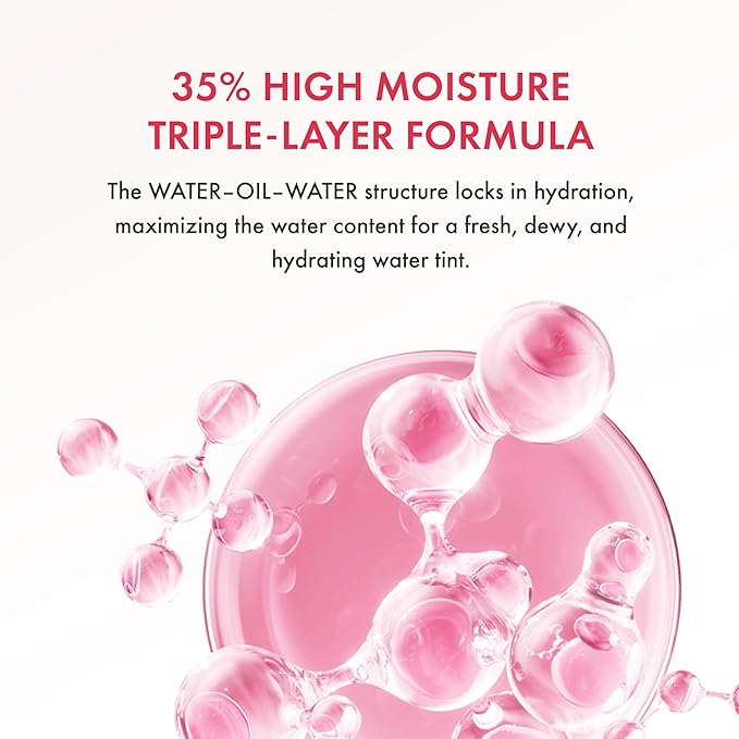 Amuse SEOUL Daisy Flower Dew Tint 07 ROSE WATER | 35% High-moisture Water Tint, Long-lasting, Vitamin E Acetate, Moisturizing, No Peel Off, Lip Treatment, Non Sticky, Korean Lip Tint for Dry Lips