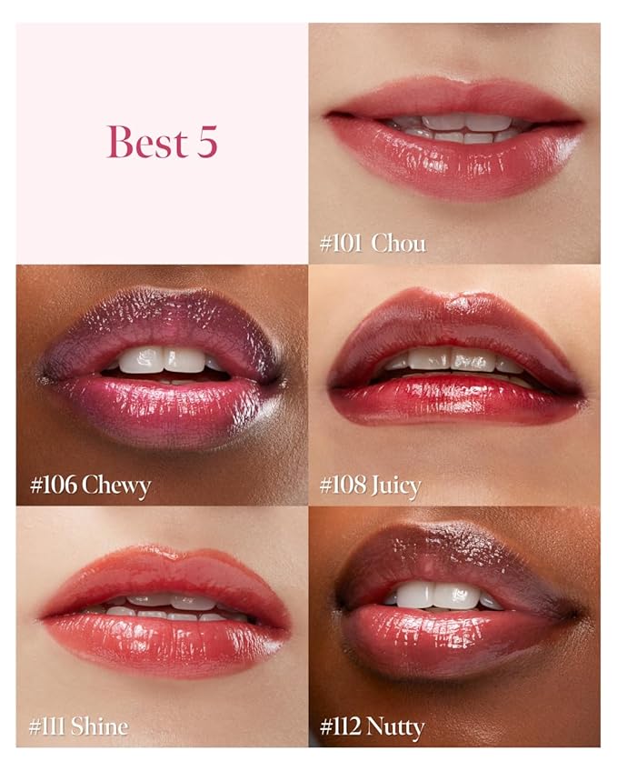 Glow Lock Jelly Tint #103 4g, Hydrating Jelly Glow Lip Stain, Glass-Like Shine Lip Gloss, Long-Lasting Color, Moisturizing Lip Enhancer, Collectible Lock-Shaped Design, Korean Makeup
