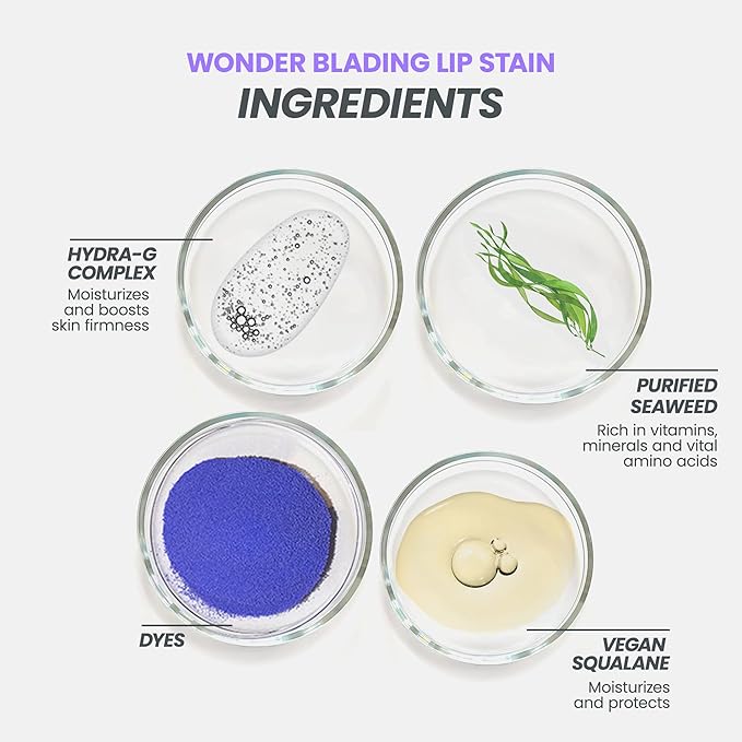 Wonderskin Wonder Blading All Day Lip Stain Peel Off Masque - Long Lasting, Waterproof & Transfer Proof Brown Lip Tint, Matte Finish Peel Off Makeup (Hush Masque)