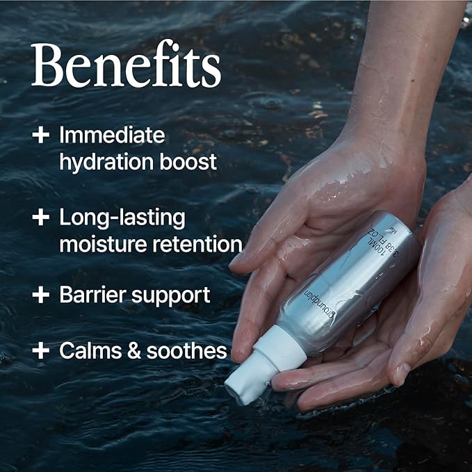 SOS Witch Rescue Mist - 80% Witch Hazel Toner with Cica for Redness Relief, Calming Silver Spray for Sensitive Skin, Korean Skin Care (3.38fl oz)
