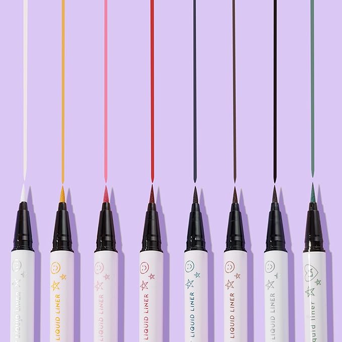 ColourPop BFF Liquid Liner - Precision Felt Tip Liquid Eyeliner Pen - High-Pigment & Buildable Colored Eyeliner with a Transfer Resistant Formula - Try Me (0.02 oz)