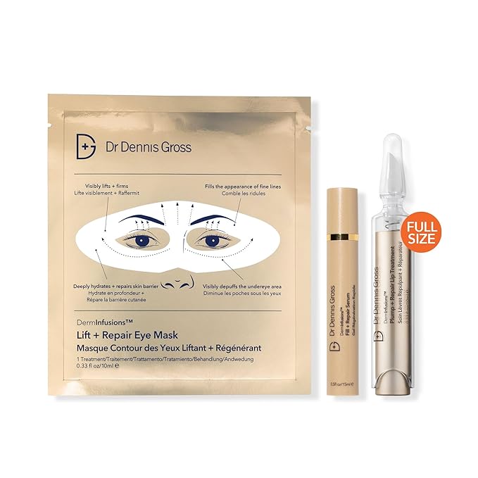 Dr Dennis Gross DermInfusions Discovery Kit: Plump, Fill & Repair Skincare Set