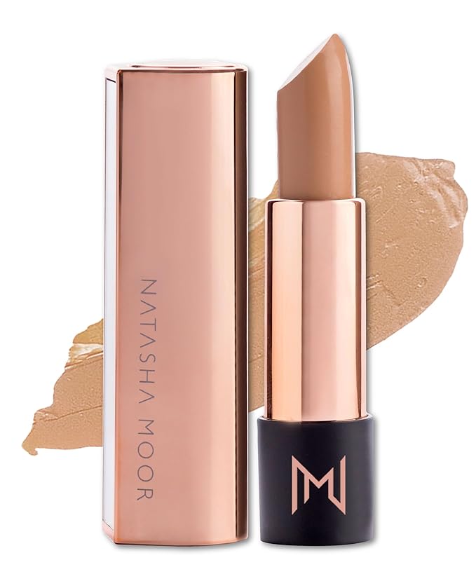 NATASHA MOOR: Secret Perfector Concealer Stick - Full Coverage, Creamy Formula for Marks, Dark Circles, and Pigmentation - Portable and Mirror-Compact Design - Suitable for All Skin Types #4