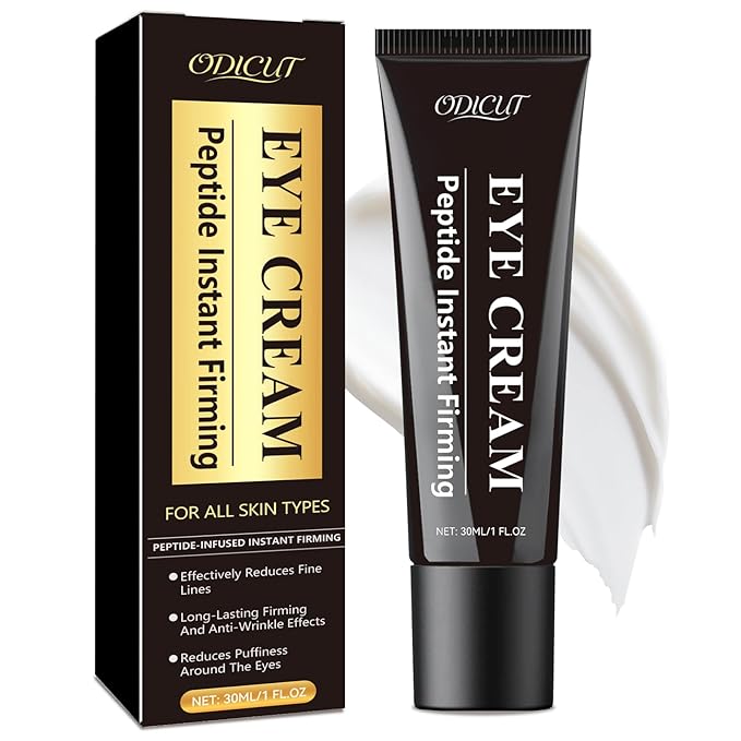 Temporary Instant Eye Tightener Cream – Under Eye Cream for Men & Women, Helps Improve the Appearance of Dark Circles, Puffiness & Fine Lines, Anti-Aging & Firming, Mild Hydrating Formula, 30 ML