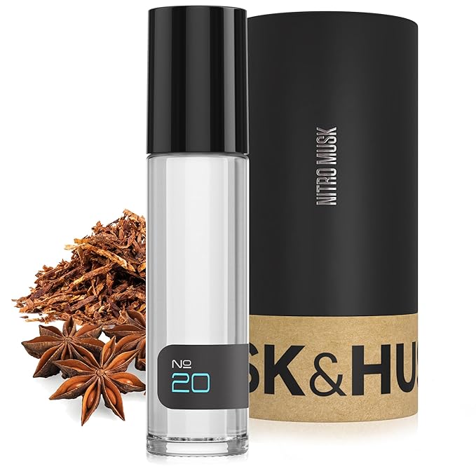 Musk & Hustle Code Cologne for Men Premium Impression No. 20 | Citrus, Leather, & Spice | Superior Ingredients & Note Formula | Masterfully Blended in U.S.A.