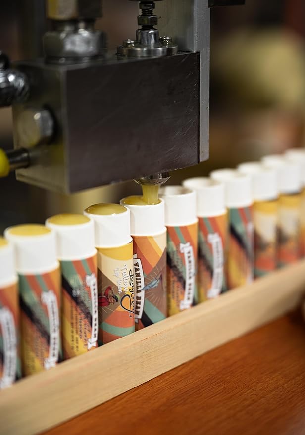 Beef Tallow Lip Balm - All Natural Beef Tallow Balm Made with Beeswax, Jojoba Oil & Vitamin E for Lip Repair and Hydration - Nothing Artificial, USA Made (Pina Colada)