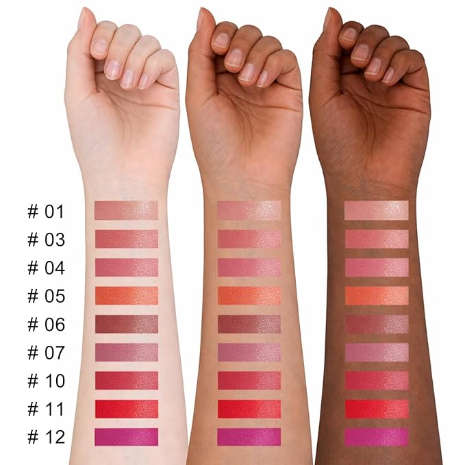 Hydrating Lipstick Cream Lip Crayon, Moisturizing Long-lasting Waterproof Stick for Women, High-Pigment Smooth Lip Liner & Tinted Lip Balm in One, Buildable Color with Natural Gloss Finish, 06