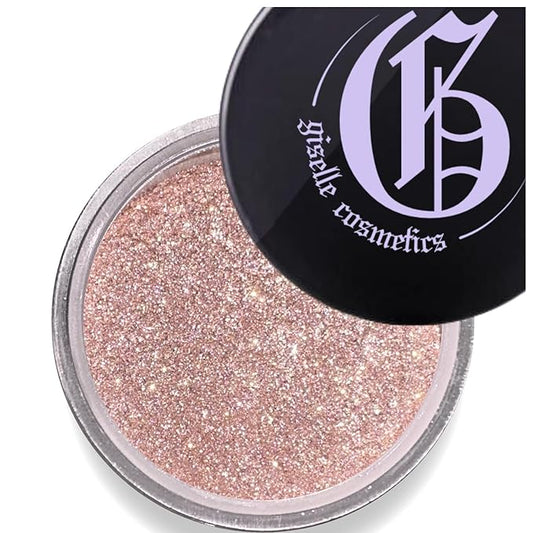 Coffee Latte Mineral Organic Eye Shadow Palette Makeup - Pink Shimmer, Glitter, Cool Toned, Duo Chrome, Talc-Free, Loose Highlighter Powder, Light Hot Pink, Pigment Eyeshadow