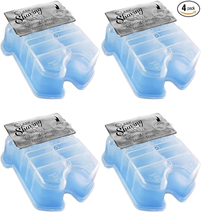 Clark Shaving Co. Refill Cartridges for Braun Clean & Renew CCR (4-Pack)