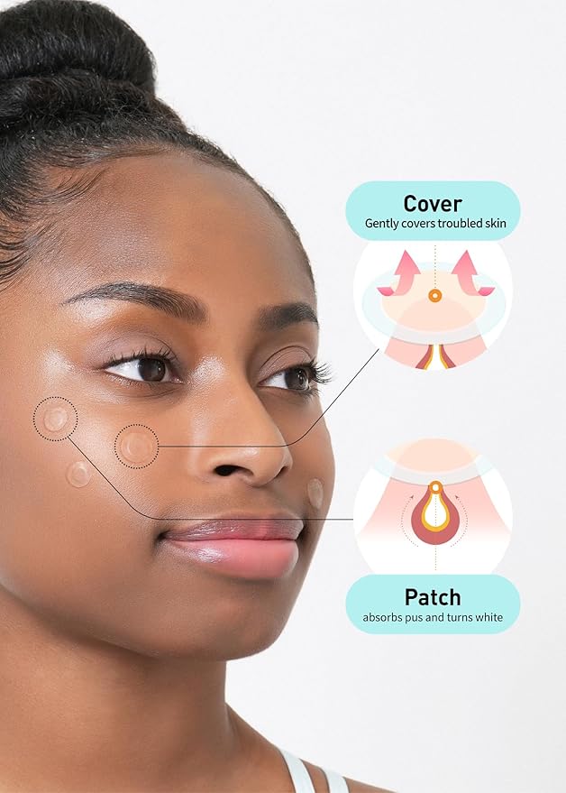 OLIVE YOUNG Care Plus Spot Patch | Hydrocolloid Acne Korean Spot Patch to Cover Zits, Pimples and Blemishes, for Troubled Skin and Face (Hydrocolloid, 204 Count (Pack of 2))