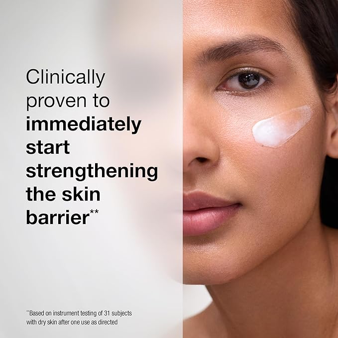 StriVectin Barrier Restore + Soothing Ceramide Cream with Ceramides + Niacinamide, Hydrating & Soothing, Fragrance‑Free, Turmeric, Face & Neck Moisturizer