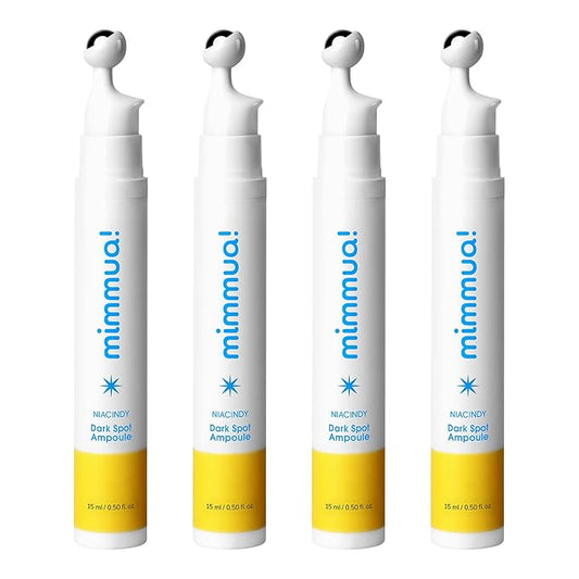 Dark Spot Ampoule | Korean Clinic Skincare - NAD+ 0.1% & Thioctic Acid 0.01% & Niacinamide 10% | Overnight Treatment for Melasma, Hyperpigmentation, Discoloration, Acne Scars | 15ml/4ea