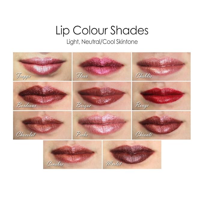 Lauren Brooke Cosmetiques Natural Lip Color, Lipstick (Frappe)