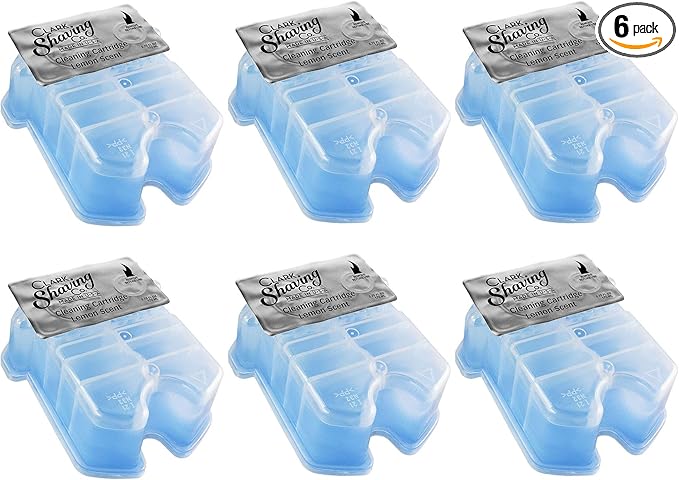 Clark Shaving Co. Refill Cartridges for Braun Clean & Renew CCR (6-Pack)