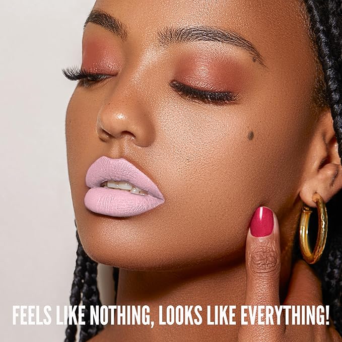 Mynena Soft Pink Nude Matte Liquid Lipstick | Long-Lasting Comfort | Smudge-Proof Transfer-Resistant Vegan & Cruelty-Free | Full Coverage Non-Drying True Pigment | All-Day Wear Lip Color | Grace