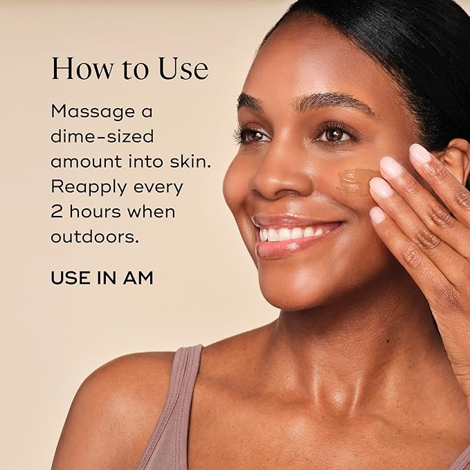 EVER Daylight Radiance Tinted Moisturizer SPF 32 — Mineral Broad-Spectrum + Hydrating Coverage, Lightweight Glow Enhancer - Shade: Clear