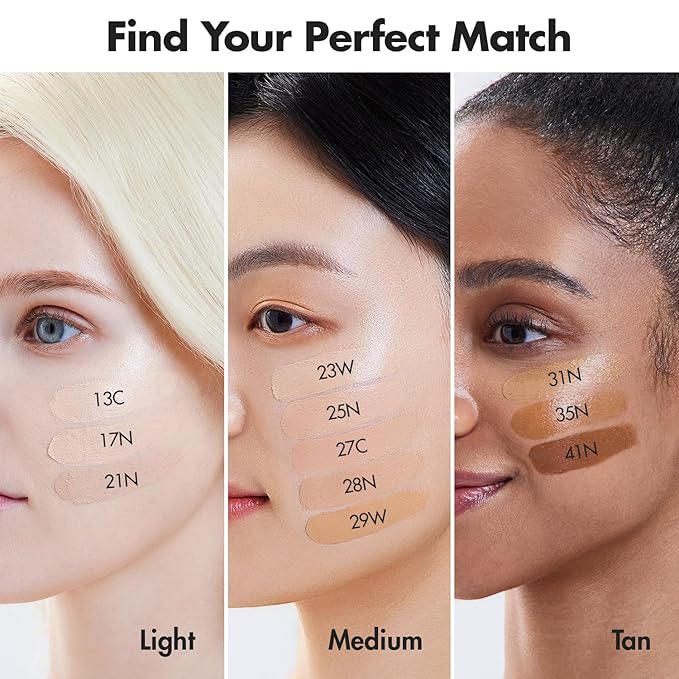 AGE20'S Signature Essence Pact SPF 50+ | Pack of 2 | 21 Light Beige | Cream Foundation, Dewy Finish, Natural Coverage | Korean Cushion Foundation