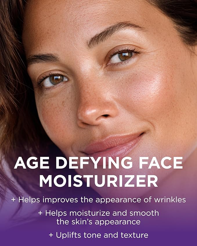 Andalou Naturals Goji Peptide Perfecting Cream - Age Defying Face Moisturizer with Resveratrol, CoQ10 - Supports Skin Collagen and Elastin, Improves Appearance of Wrinkles & Signs of Aging - 1.7 fl oz