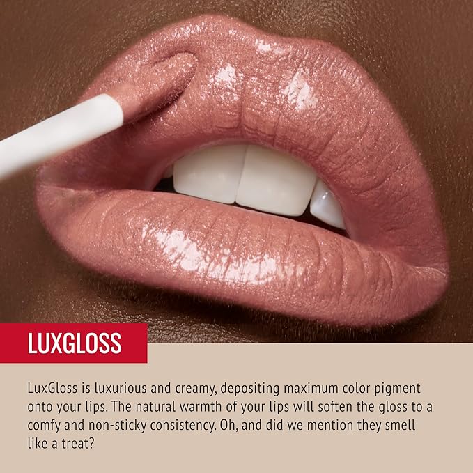 Runway Rogue LuxGloss Kit with Moisturizing Lip Gloss Tube, Strike a Pose and Lip Liner Pencil, Work it Babe