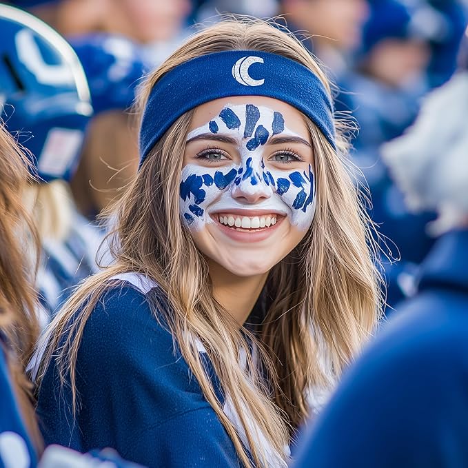 Cannon Sports Face Body Paint Stick for Football Baseball Softball Lacrosse Hockey - Sweatproof, Long-Lasting, Anti-Glare (White)