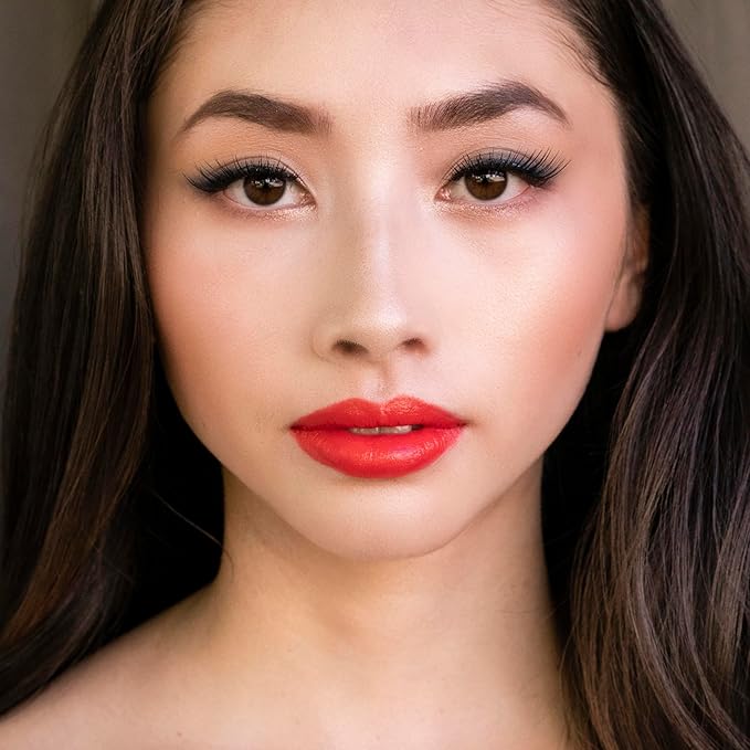 Karen Murrell - Natural Lip Stick - Lipstick 12 Rymba Rythm - Red Lipstick - Matte Finish, 100% Natural Ingredients, Moisturizes & Hydrates Lips - Paraben & Cruelty Free