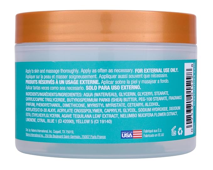 Tree Hut Lotus Water Whipped Shea Body Butter, Long-lasting Hydration Leaves Skin Feeling Soft & Moisturized, Lightweight, Nourishing Essential Body Care, 8.4 fl oz