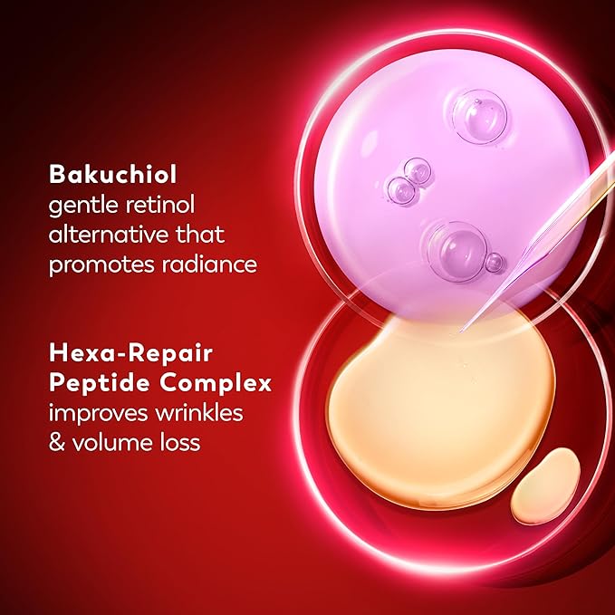 Olay Regenerist Under Eye Cream Roller, Eye Wrinkle Cream, Crows Feet & Bags Treatment, Anti-Wrinkle, Anti-Aging Serum, Fragrance-Free, Hexa-Repair Peptide & Bakuchiol, 0.7oz