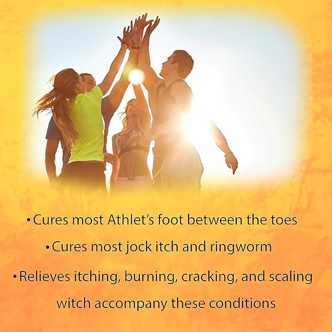 Butenafine Hydrochloride AntiFungal Cream 1%, to Cure Most Athlete's Foot Between The Toes