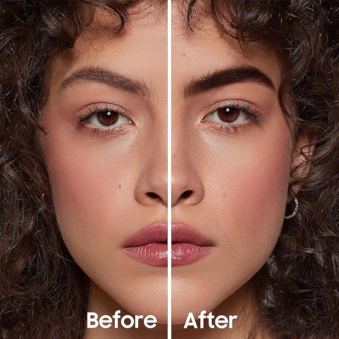 Brow Tattoo Peel Off Tint - Eyebrow Gel Tint with Eyebrow Stencils Long-Lasting Makeup, Brow Gel Eyebrow Tattoos Waterproof, Eye Brow Pencils Create Full Voluminous Brows for Women (Light Brown)