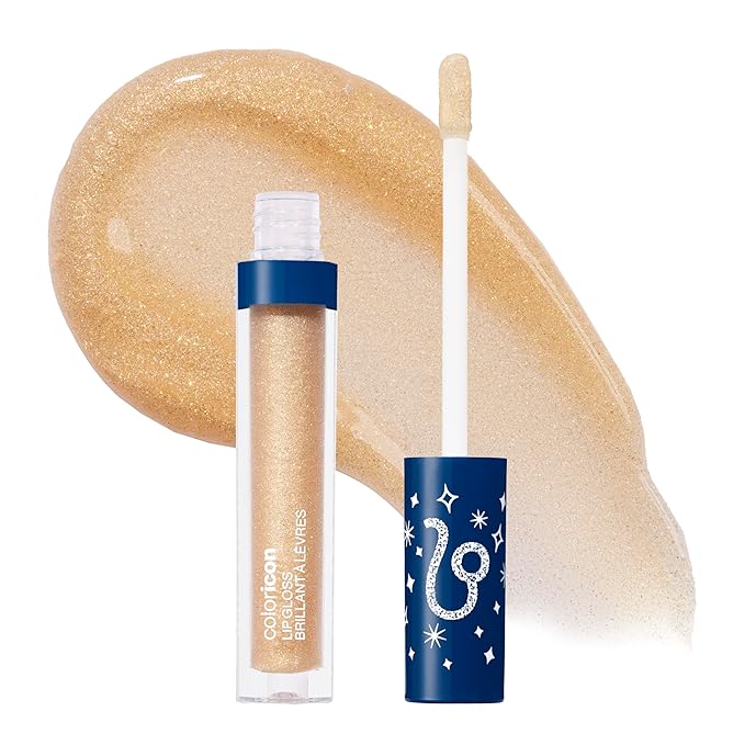 wet n wild Color Icon Lip Gloss, Ultra-Pigmented Glossy Finish, Cruelty-Free – Leo