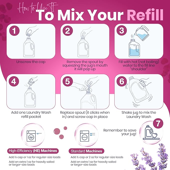 Truly Free Fabric Softening Conditioner for Clothes| Safe for Babies & Kids with Sensitive Skin | Plant-Based | Includes 4 Refills| Signature Scent Rinse(200 Loads)