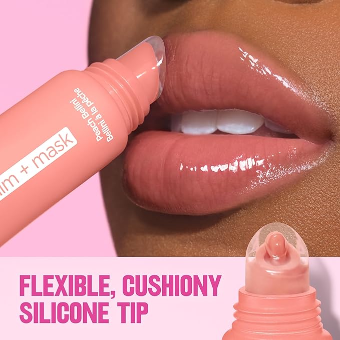 Revlon Glimmer Lip Treat Balm + Mask™, Overnight Peptide Lip Treatment, Hydrating, 006 Hazelnut Latte, 0.4 fl oz