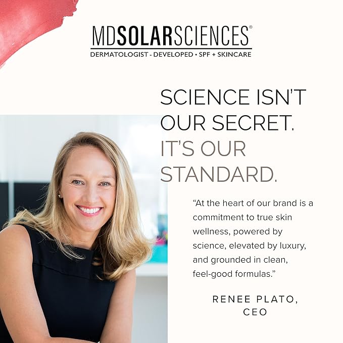 MDSolarSciences Mineral Tinted Crème Sunscreen SPF 30 | Water-Resistant, Broad Spectrum UV Protection | Blendable Micronized Zinc Oxide Cream | Natural Matte Finish for All Skin Types (1.7 Fl Oz)