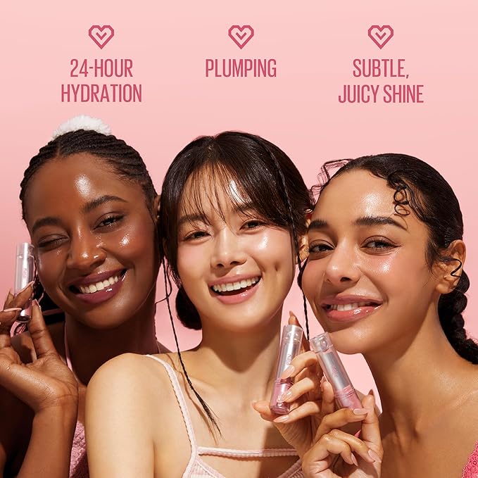 Kaja Juicy Glass Lip Balm | Plumping Lip Gloss Hydrating Lip Balm, Korean Beauty Tinted Lip Care, Moisturizing Lip Products, Nourishing Lip Moisturizer, Radiant Glow | Cranberry Sangria, 0.15 oz