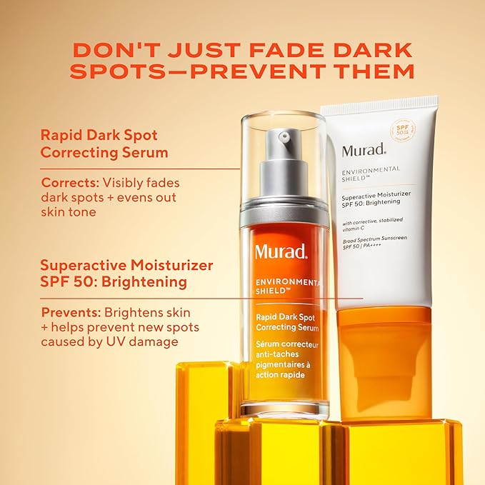 Murad Superactive Brightening Moisturizer SPF 50 - Vitamin C Packed Hydrating Ulta Sheer Facial Sunscreen W/Lipid-boosting Technology for Preventative Aging Protection from UVA/UVB (1.7 Fl Oz)