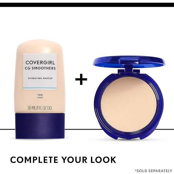 COVERGIRL Smoothers Pressed Powder, Translucent Tawny, .32 Ounce, 1 Count (packaging may vary)