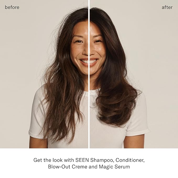 SEEN Shampoo - Scented - Non-Comedogenic & Hair Shampoo- Dermatologist-Developed - Safe for Sensitive & Acne Prone Skin