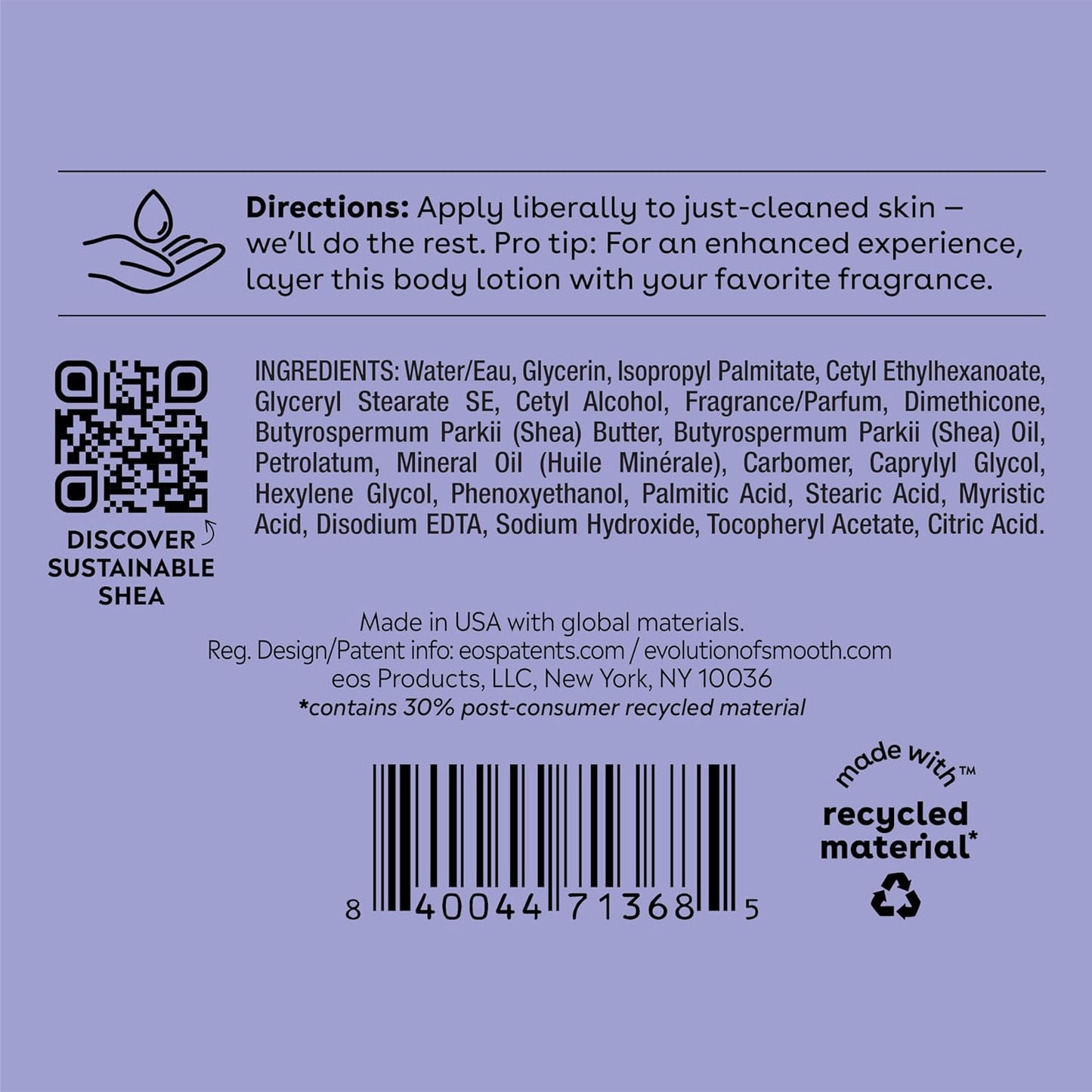 Shea Better Body Lotion Vanilla Cashmere, 24-Hour Moisture Skin Care, Lightweight & Non-Greasy, Natural Shea, Vegan, Vanilla Body Lotion, 16 Fl Oz