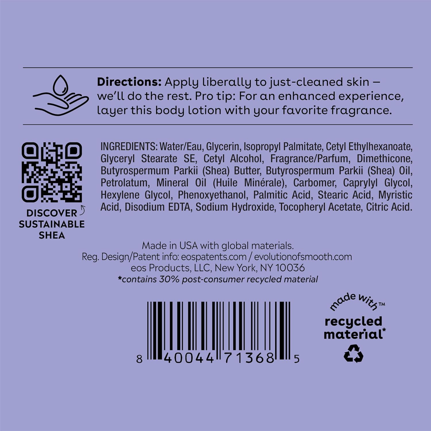 Shea Better Body Lotion Vanilla Cashmere, 24-Hour Moisture Skin Care, Lightweight & Non-Greasy, Natural Shea, Vegan, Vanilla Body Lotion, 16 Fl Oz