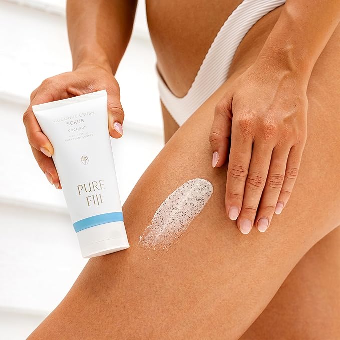 Pure Fiji Coconut Crush Scrub, Coconut (6oz/180ml)