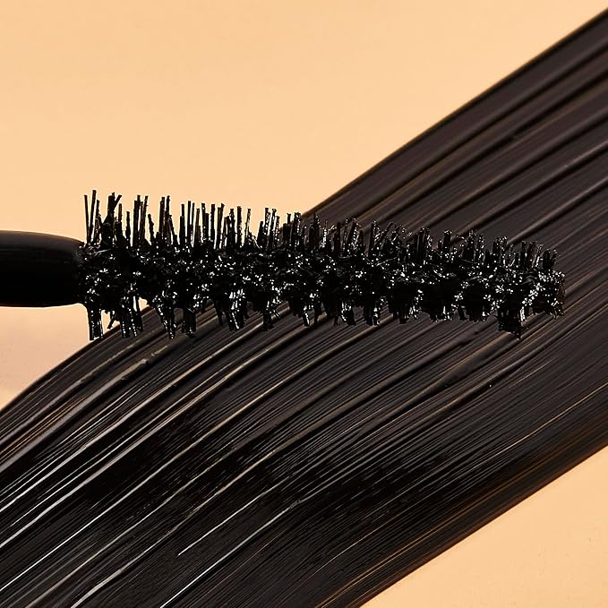NATASHA MOOR "Moor Power" Black Mascara - Luxurious Volumizing, Lengthening, & Darkening Formula - Waterproof & Smudge-Proof - Eye Makeup Mascara - Cruelty-Free Clean Beauty for Long-Lasting Results