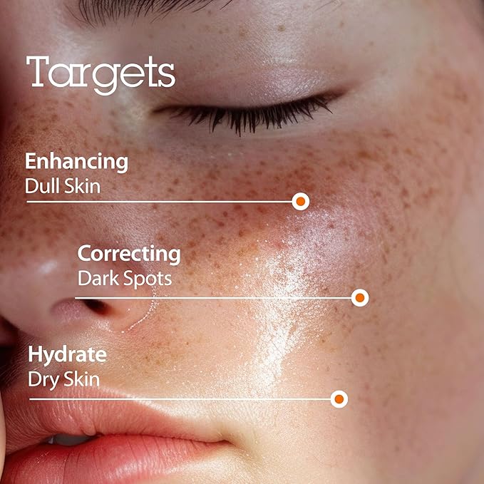 BLITHE Pressed Serum Gold Apricot | Glow Serum for Face | Glass Skin Korean Skincare & Face Moisturizer for Dry Skin 0.91 fl oz