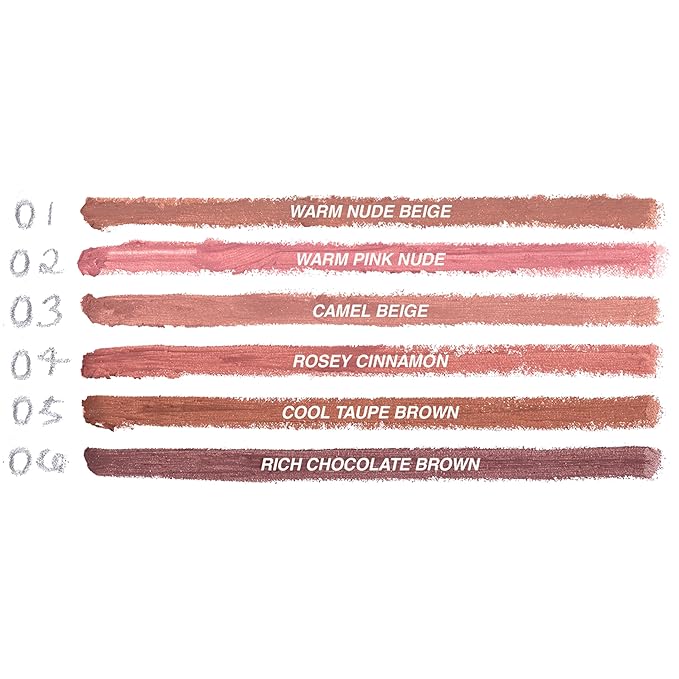 Freck Beauty MAKEOUT CLUB Lip Liner – Creamy Precision Formula, Long-Wearing, Smooth Application, Naturally Defined Finish, Designed to Pair with Soft Blur Lipstick | SHADE 04 (Rosey Cinnamon)