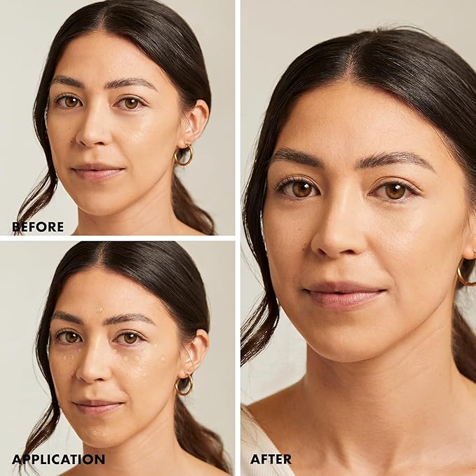 Milani Conceal + Perfect Longwear Concealer Full Coverage Infused with Hyaluronic Acid & Vitamin E, Cover Dark Circles, Blemishes & Skin Imperfections for Long-Lasting Wear - Pure Ivory