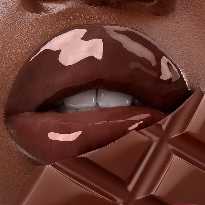 Gisou Honey Infused Hydrating Lip Oil, Nourishing Lip Moisturizer for Dry Lips (Milky Mocha)