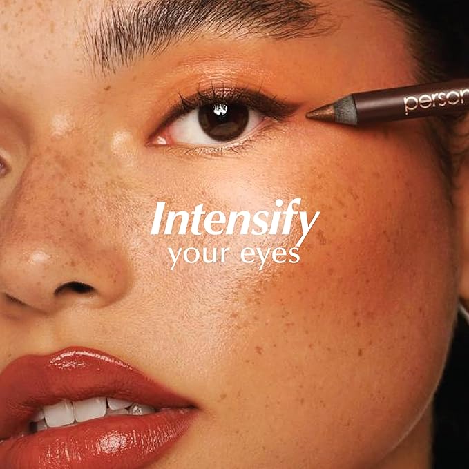 PERSONA 24HR Waterproof Eyeliner | Creamy, Smudgeable Pencil for Lash Line & Waterline | All-Day to All-Night Wear | Vegan, Cruelty-Free, Paraben-Free | Made in USA, Graphite
