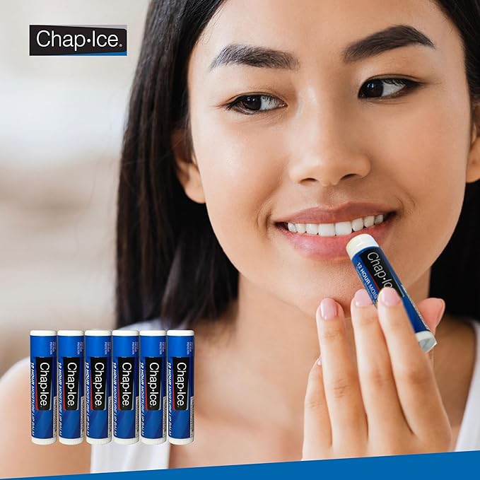 Moisturizing Lip Balm SPF 15 – 6 Pack Lip Balm Sticks, Hydrating & Protective Formula